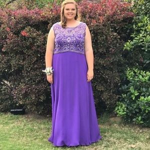 Purple Prom Dress